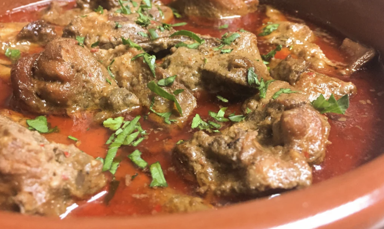 Rabbit in Salmorejo Sauce